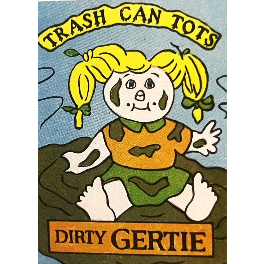 Radical 80s Garbage Pail Tots Stickers Revive Retro Nostalgia