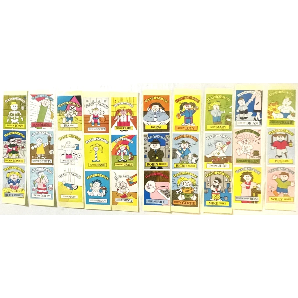 Radical 80s Tots Stickers Bring Garbage Pail Kids Nostalgia