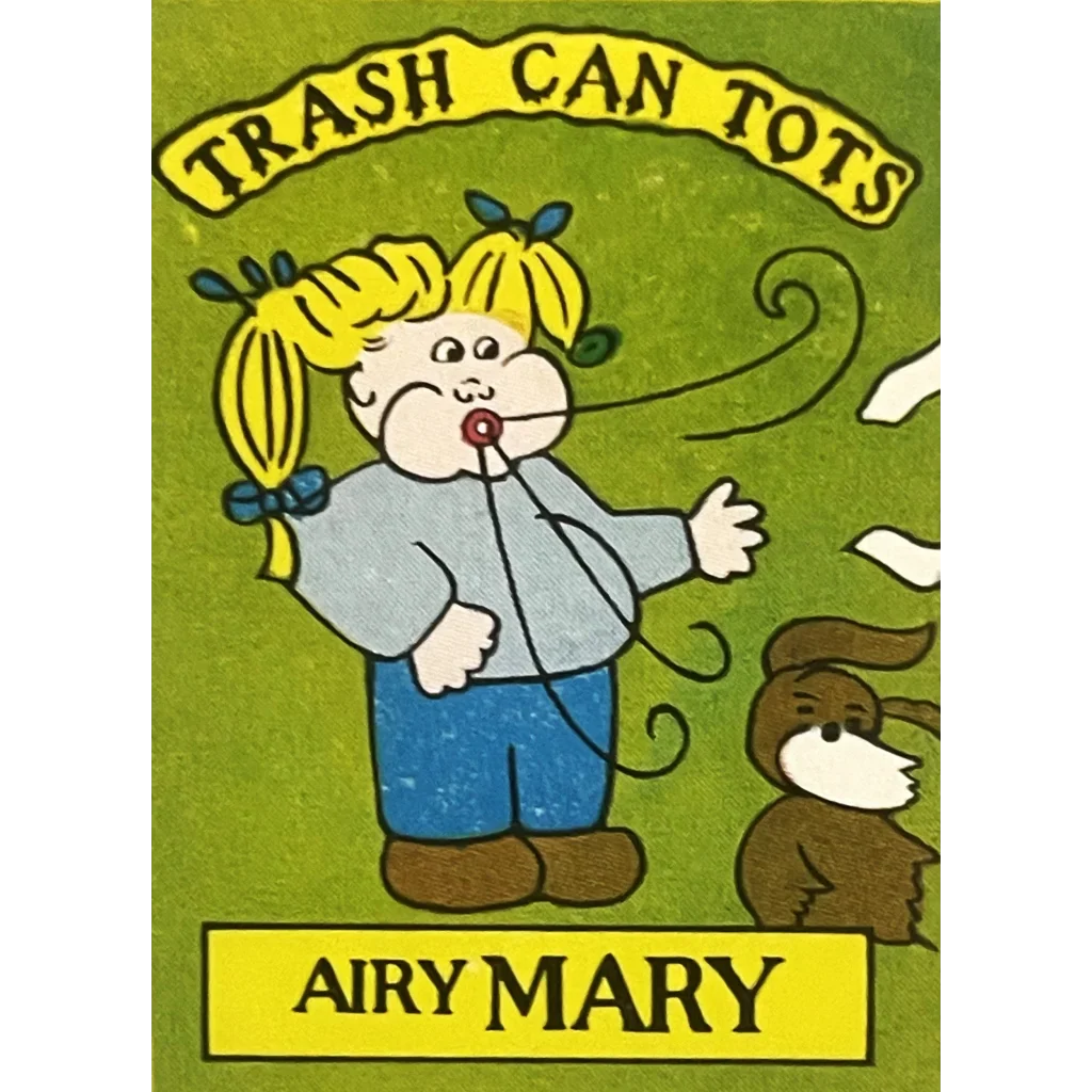 Relive the 80s with Outrageous Garbage Pail Kids Tots Stickers