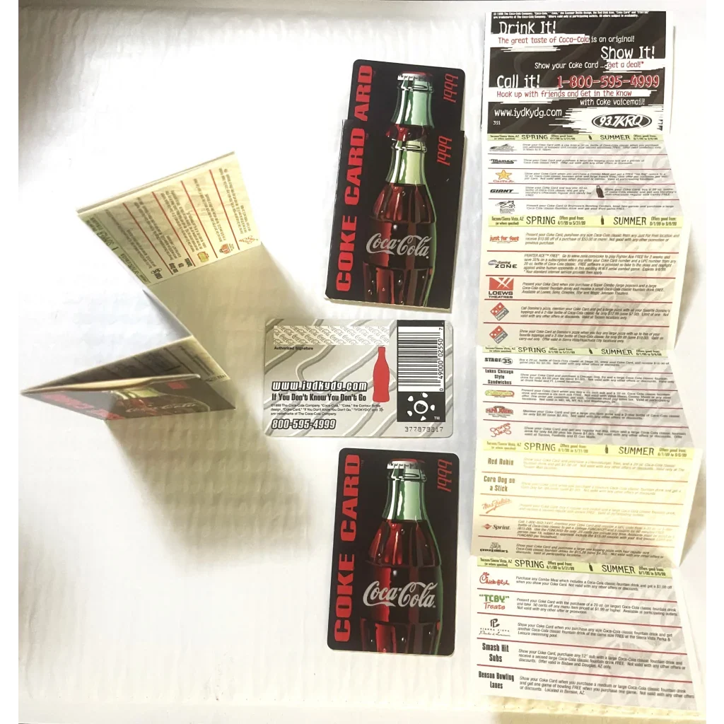 Rare 90s Coca Cola Limited Edition Soda Card Unlocks Nostalgia