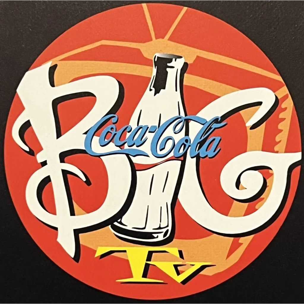 Rare Antique Vintage Coca Cola Soda Bottle Hanger From 1994