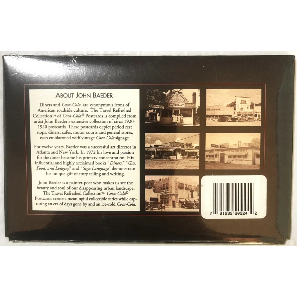 Discover Rare 1990s Coke Coca Cola Postcard Set Unopened