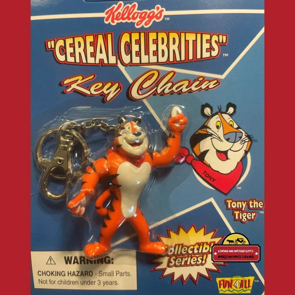 Rare Vintage Tony the Tiger Collectible Keychain 90s Nostalgia