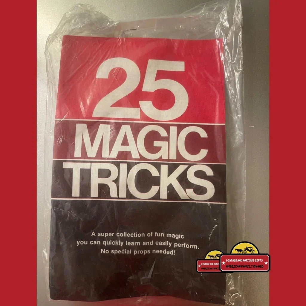 Unopened 1970s Vintage Magic Tricks Kit Reveals Nostalgic Wonder