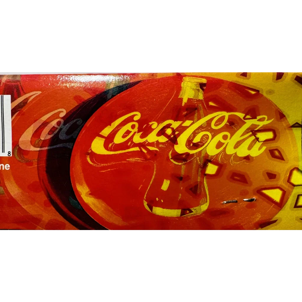 Vintage Coca-Cola Flexible Cloth Frisbee 1999 NOS Soda Collectible