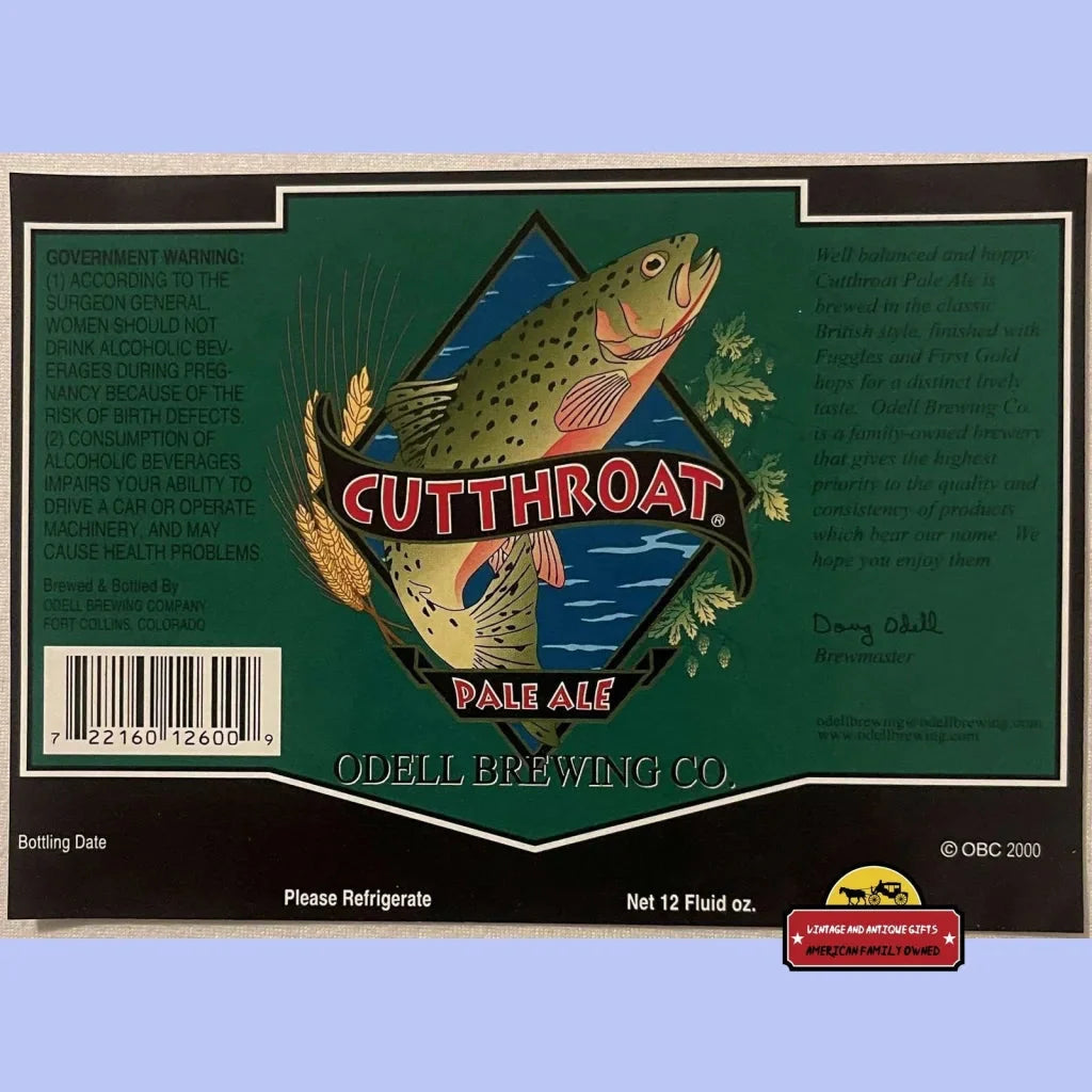 Vintage Odell Brewing Co Label Bundle Brings Retro Charm Home