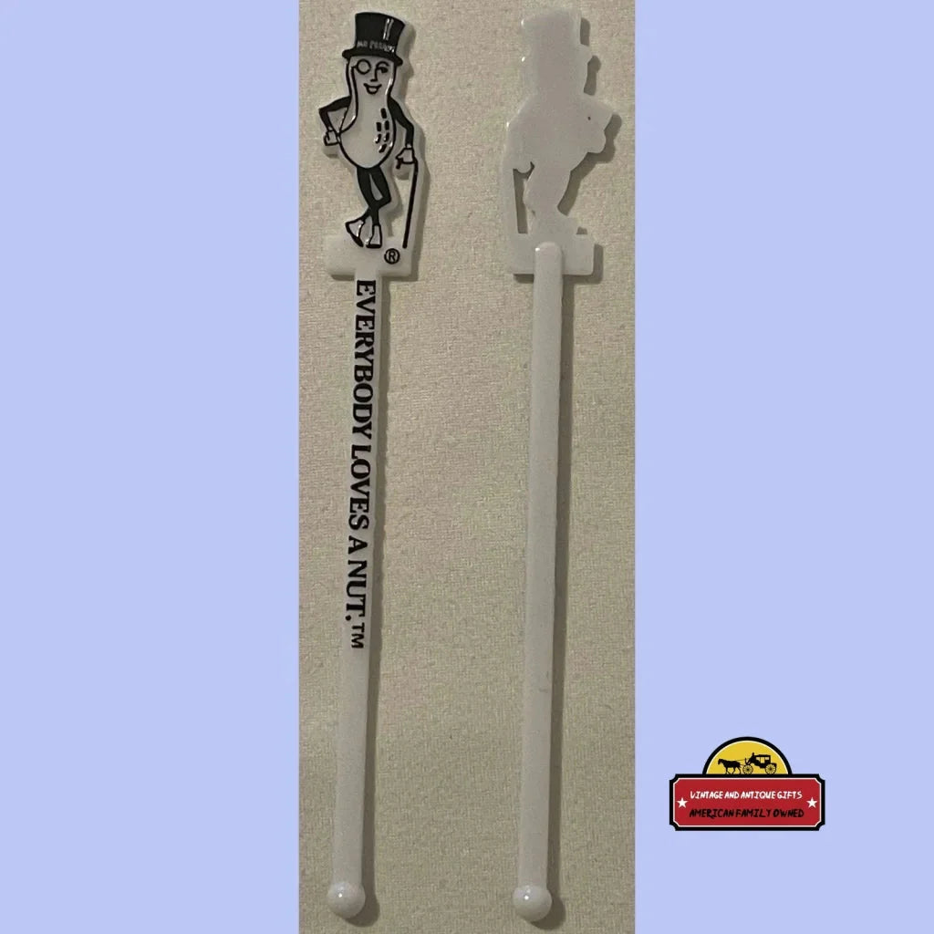 Vintage Planters Mr. Peanut Swizzle Stick Stirs Up Nostalgia