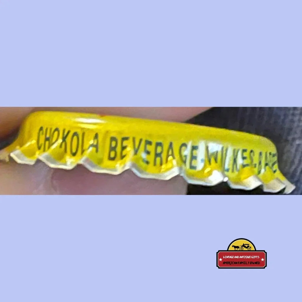 Rare 1960s My Pops Root Beer Bottle Cap with Festive Design