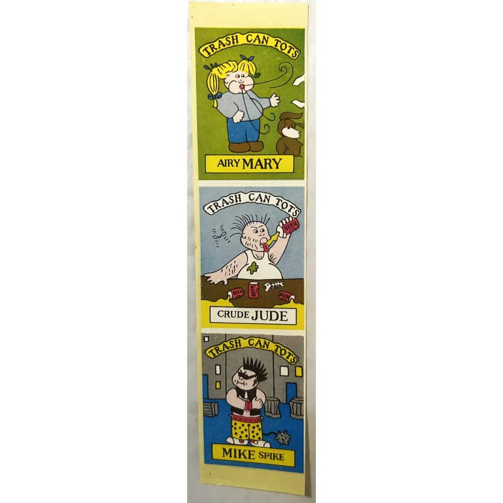 Radical 80s Tots Stickers Bring Pail Kids Nostalgia to Life