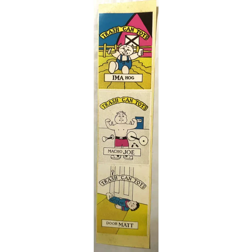 Radical 80s Tots Stickers Bring Pail Kids Nostalgia to Life