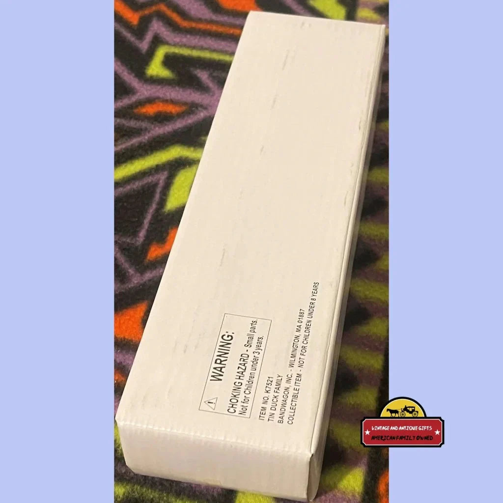 Rare Vintage Tin Wind Up Duck Family Toy from the 70s and 80s