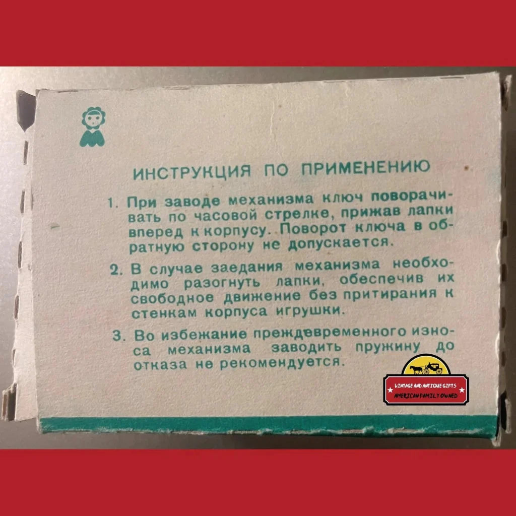 Rare Vintage Tin Wind Up Pecking Chicken Toy from the 70s