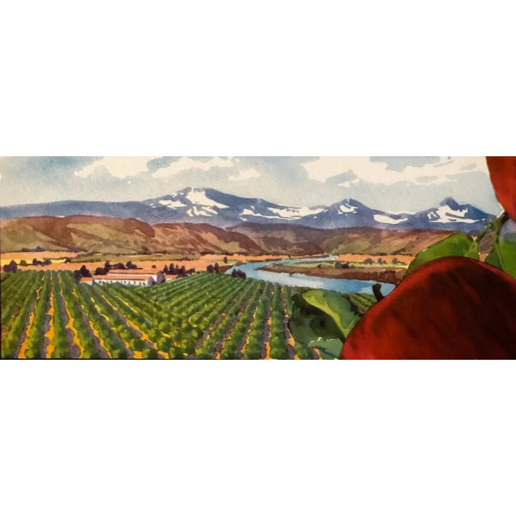 Vintage Yakima Valley Fruit Label Showcases Herman Fluegge's Legacy