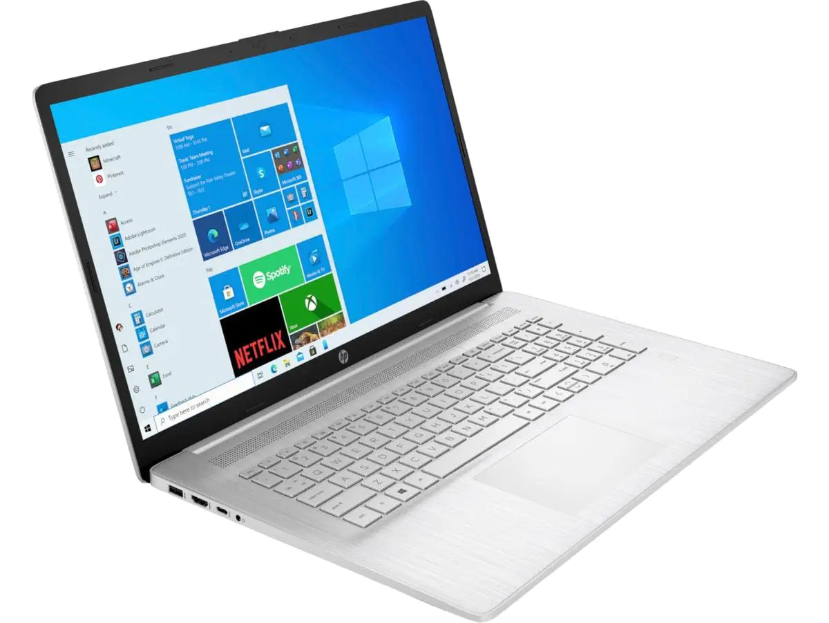 HP Laptop 17-CP 17.3" HD+ AMD Ryzen 3 3250U 2.6GHz 8GB RAM 256GB SSD Windows 11 Home(Renewed) - Lootquake
