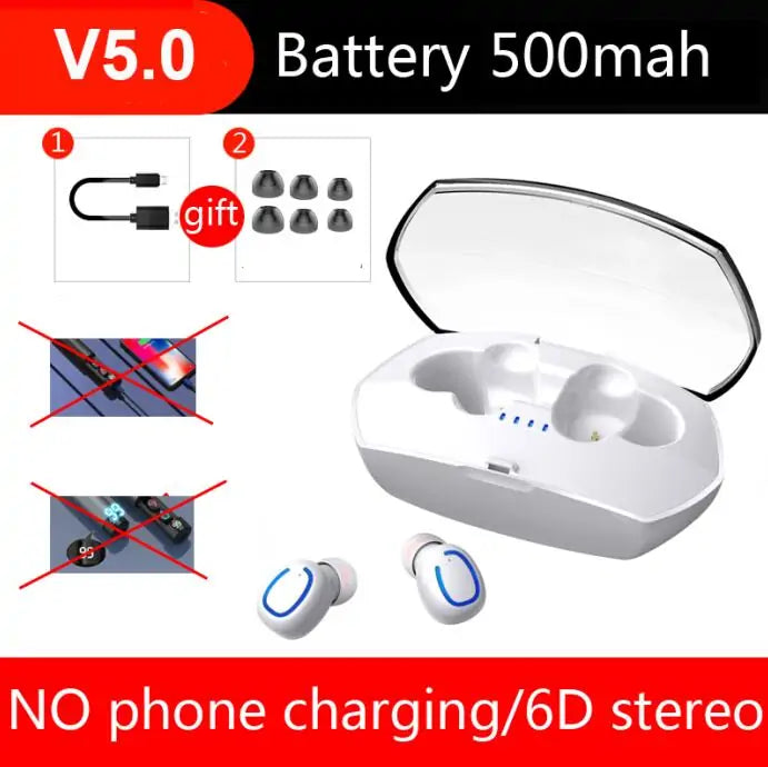 Bluetooth 5.0 Headphones - Lootquake