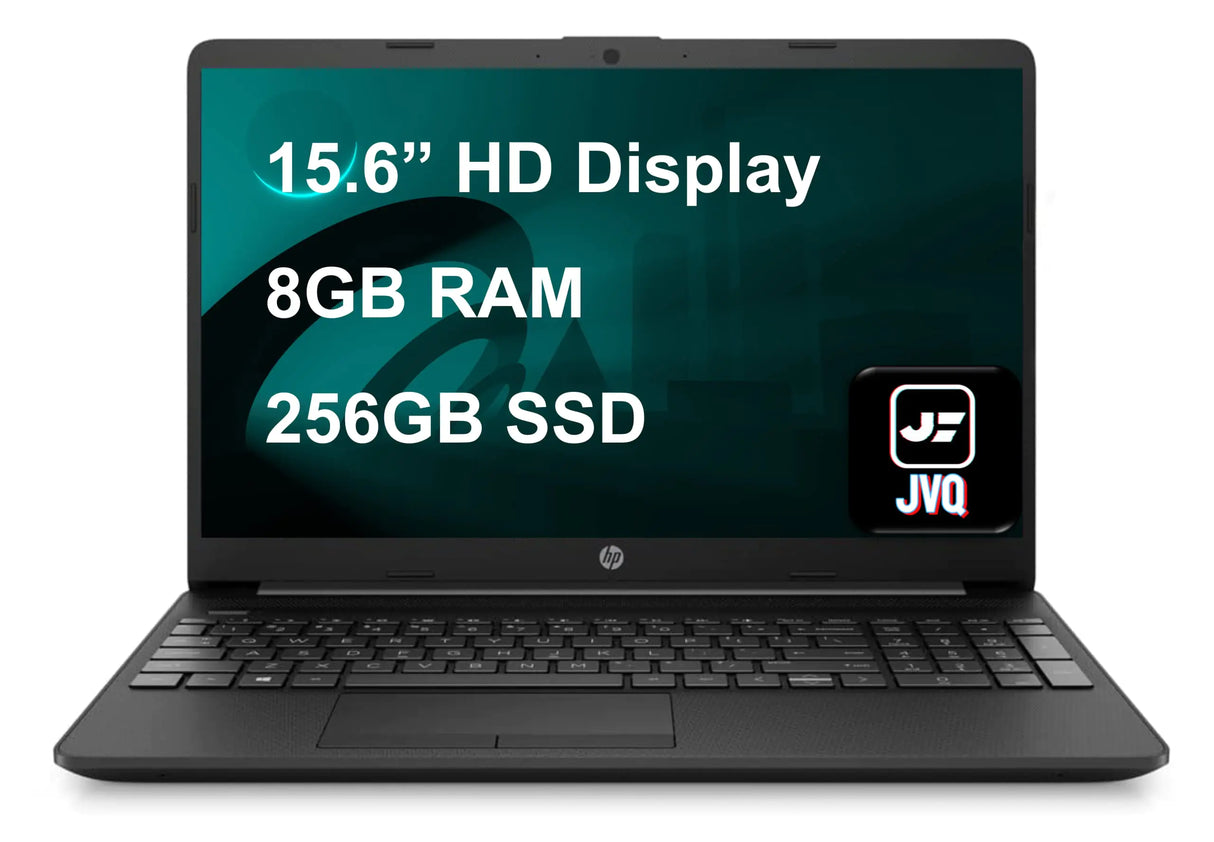 HP Laptop 15.6" HD Screen Intel Pentium Silver N5030 4 Cores Processor 8GB Memory 256GB SSD Webcam USB-C HDMI Wi-Fi SD Card Reader Windows OS Black (Renewed) - Lootquake