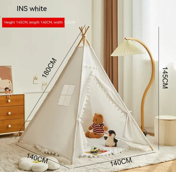 Tente d'intérieur pour enfants, château de princesse, maison de jeu, jouets