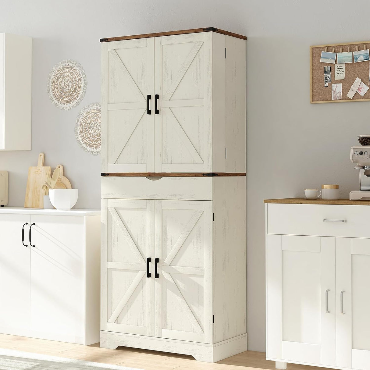 Yanosaku SC001 Armario de despensa de cocina de 72'' de alto