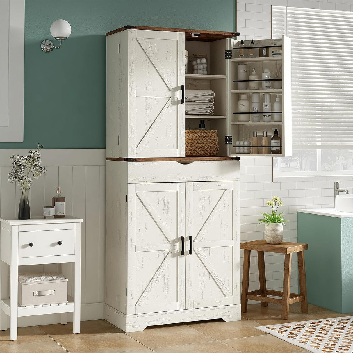 Yanosaku SC001 Armario de despensa de cocina de 72'' de alto