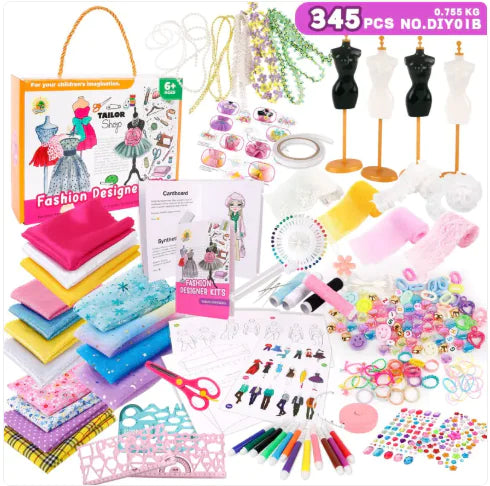 Children's Clothing Design Sewing Kit Toys - Lootquake