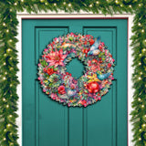 Corona de flores de verano, decoración navideña para puerta de G. Debrekht - Decoración de Pascua de primavera - 8611072H