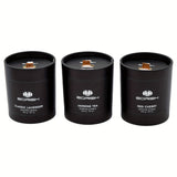 Luxury Candle Gift Set For Women, Strong Scented Candle Set, Black Candles Gifts, 3 Pack, 24oz, Burning 150 Hours