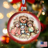 Adorno de cristal "Somos la familia de los osos" de Jamie Mills-Price - Decoración navideña - 71207-7703