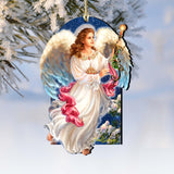 Adornos de madera Ángel de la Luz de Gelsinger - Decoración navideña - 8161036-1322