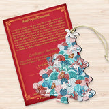 Coastal Tree Wooden Ornaments by G. DeBrekht - Coastal Holiday Decor - 8193149