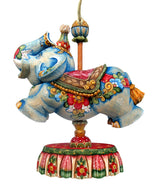 Carousel Elephant Christmas Holiday Door Decor by G. DeBrekht - Carousel Holiday Decor - 8114043H