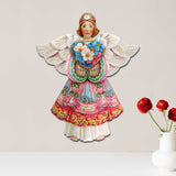 Flower Heart Angel of Love Door Hanger Wall Art by G. DeBrekht - Love Family Kids Decor - 8155412H