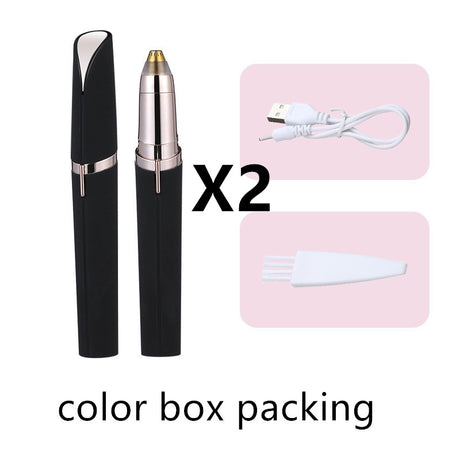 Eyebrow Epilator Maquiagem Profissional Completa Trymer Do Brwi Eye Brow Trimmer For Rasoir Visage Femme Make Up Eye Brow Shaper - Lootquake