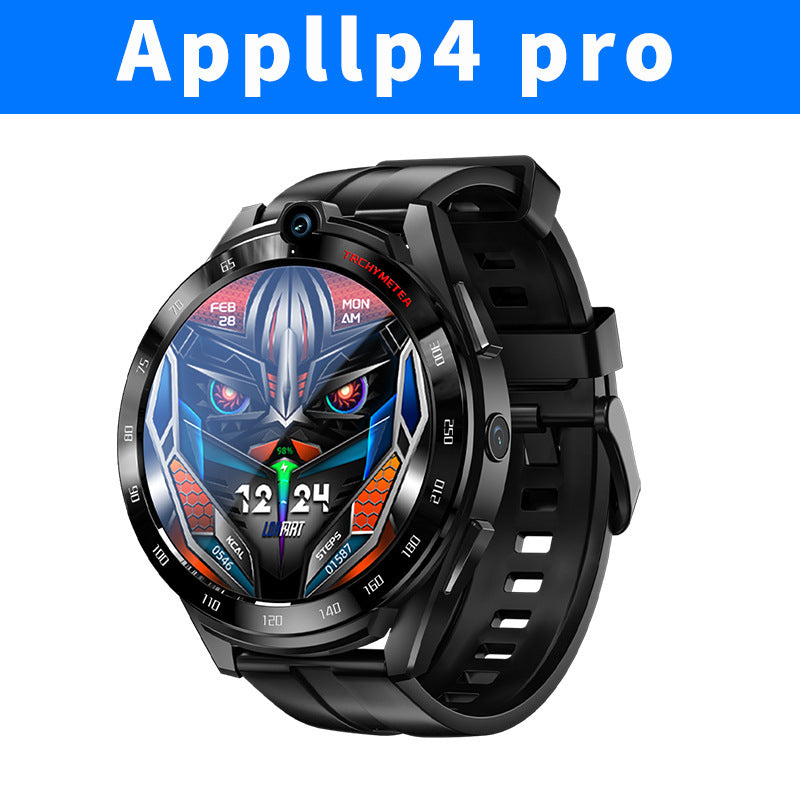 Appllp4 Pro Smart Watch: 4G, Dual Cameras, Great Gift