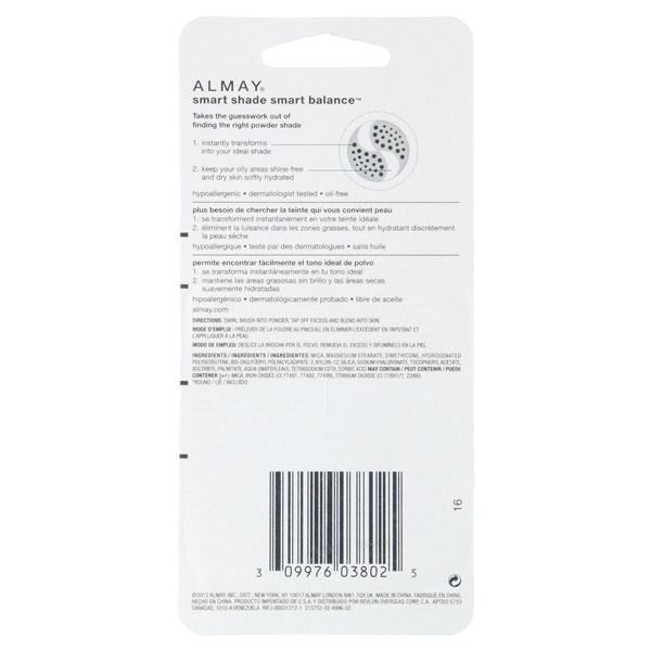 ALMAY Smart Shade Smart Balance Skin Balancing Pressed Powder