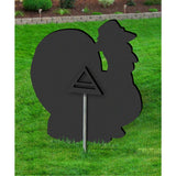 Musician Santa Outdoor Walkway Outdoor Garden Decor Set of 3 by G. DeBrekht - Christmas Decor - 8120128MS3