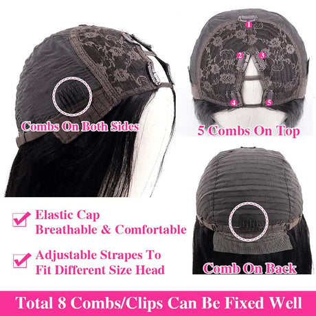 Full Mechanism Human Hair Wig Headgear - Lootquake