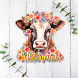 Letrero de bienvenida para puerta de entrada Hola verano Porche delantero Corona de verano Pancarta de entrada principal Flores Letrero de bienvenida - Decoración de porche delantero de madera - 933111H