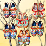 Danish Shoes Decorative Wooden Clip-on Ornaments Set of 6 by G. Debrekht - Love Family Decor - 8090073C-S6
