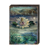 Arte mural de madera "Horizontes Fantasía" de Josephine Wall - Decoración Fantasía - 852146-JW