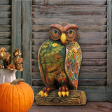 Owl Halloween Door Decor by G. DeBrekht - Thanksgiving Halloween Decor - 8158912H