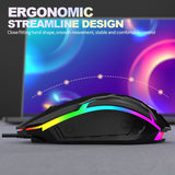 Ratón para juegos iluminado con cable S1