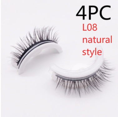 Reusable 3D Self-Adhesive Mink Lashes