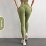 High Waist Hip Lift Yoga Pants With Pockets Women's Sports Fitness Trousers Leggings - Lootquake