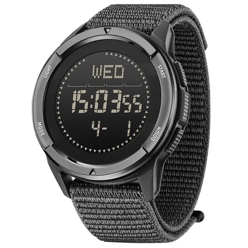 Outdoor Smart Watch with Pedometer and Compass, AMOLED Screen, Waterproof - Lootquake