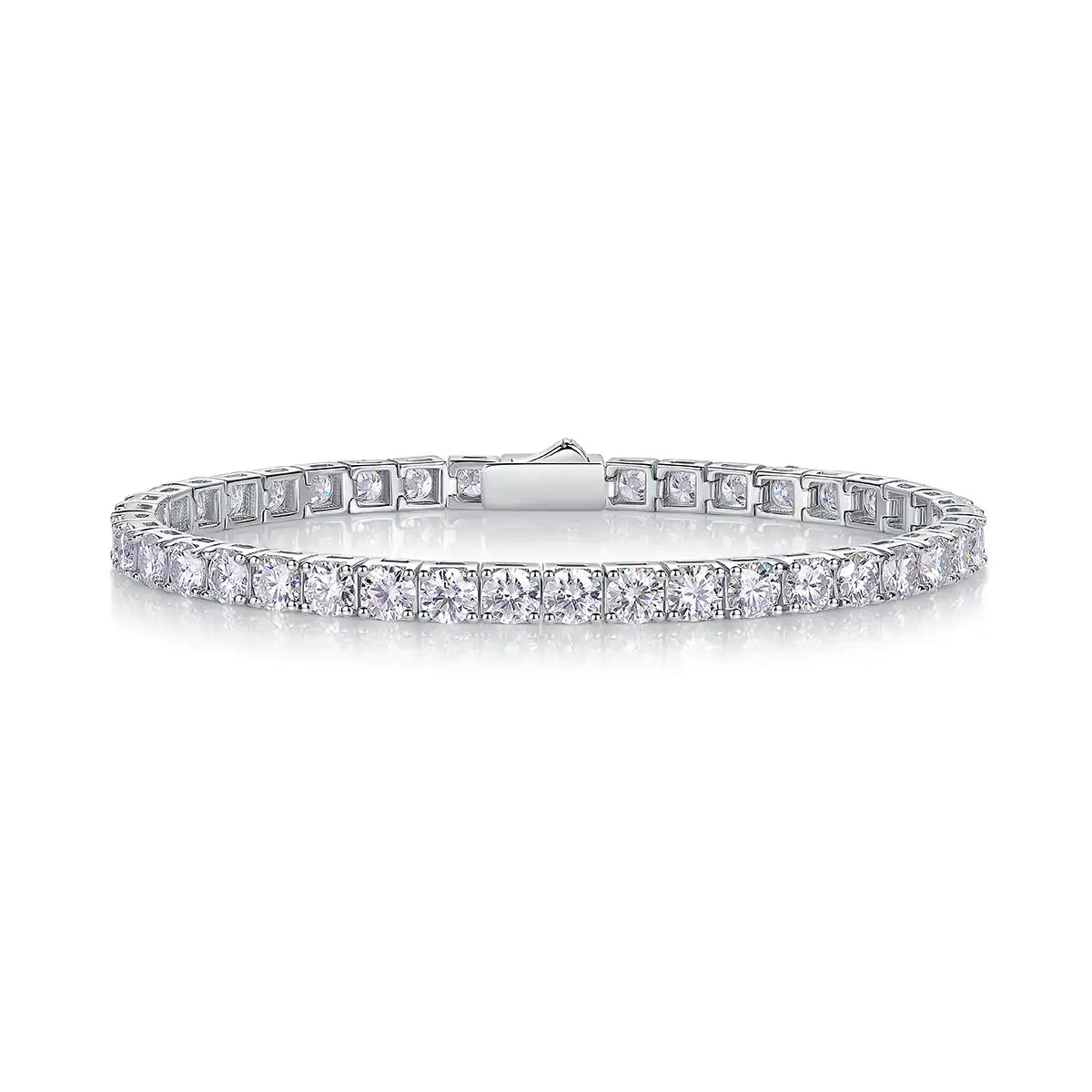 Gravitation Luxury Fashion Mossan Diamond S925 Silver Bracelet - Lootquake