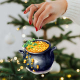 Irish Pot of Gold Wooden Ornaments by G. DeBrekht Easter Spring Decor - 8652776