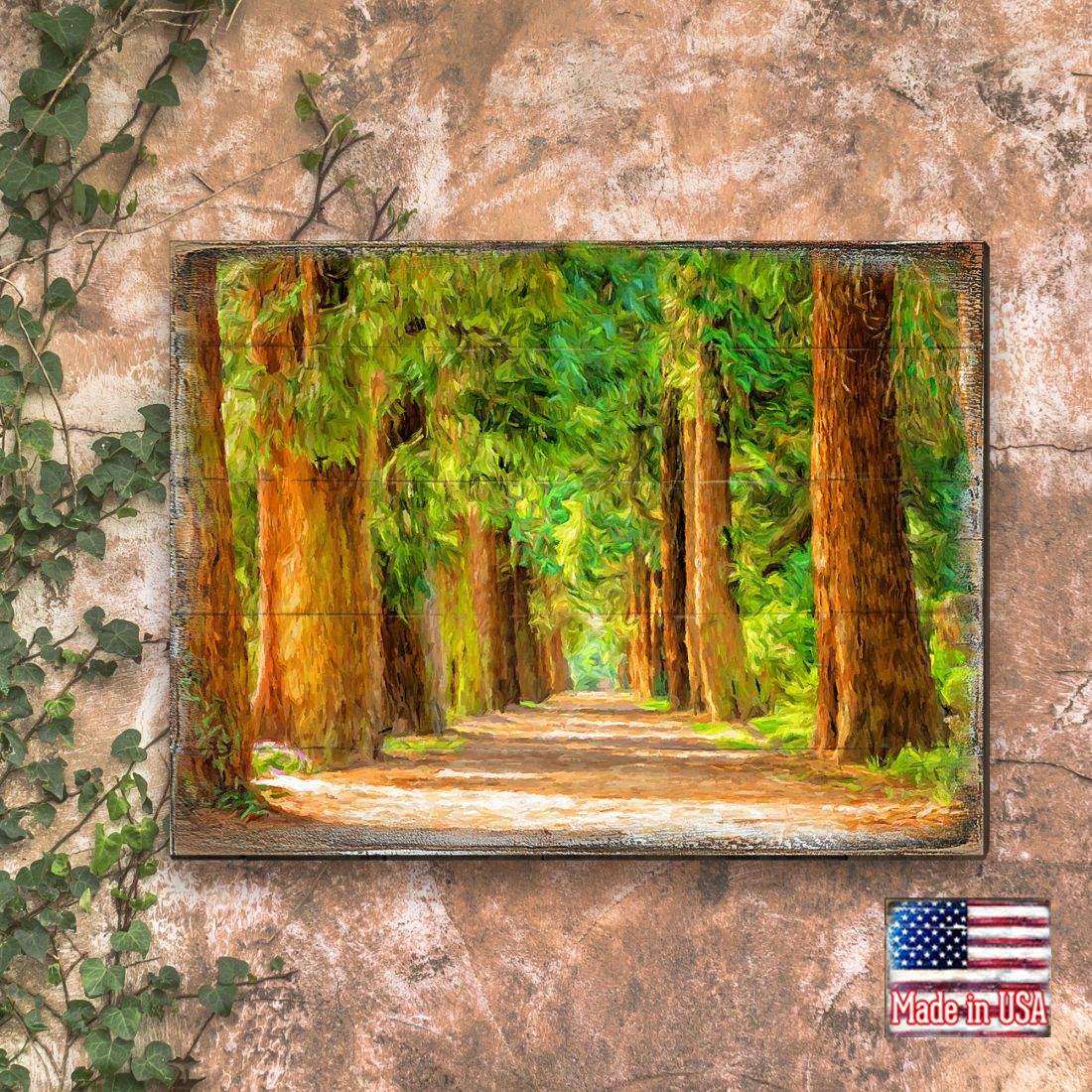 Laverriere Forest Art Wooden Wall Art by Nature Wonders - Nature Wildlife Decor  - 95244B