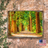 Laverriere Forest Art Wooden Wall Art by Nature Wonders - Nature Wildlife Decor  - 95244B