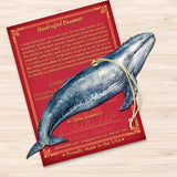 Adornos de madera de ballena jorobada de Alaska de G.Debrekht - Decoración navideña con temática de vida silvestre - 8710103-2