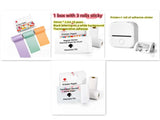 Portable Mini Printer for Students and Hobbyists, Bluetooth Thermal Label Printer